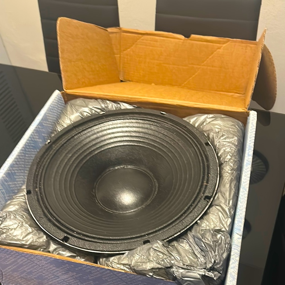 Black Speaker Cone